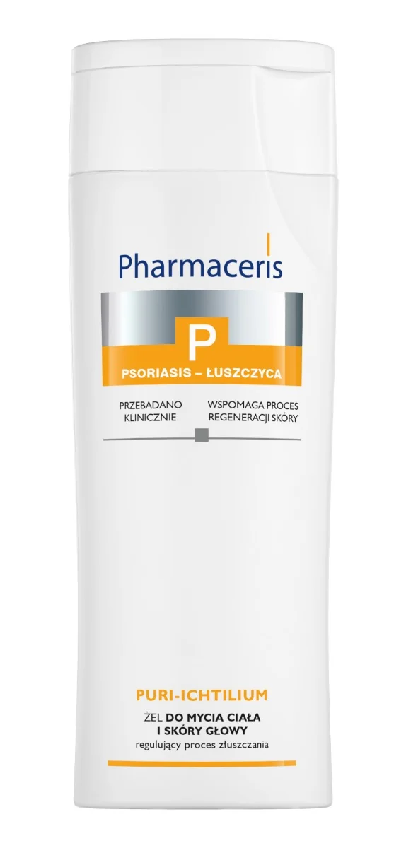 Pharmaceris P Puri-Ichtilium żel do mycia ciała i skóry głowy, 250 ml