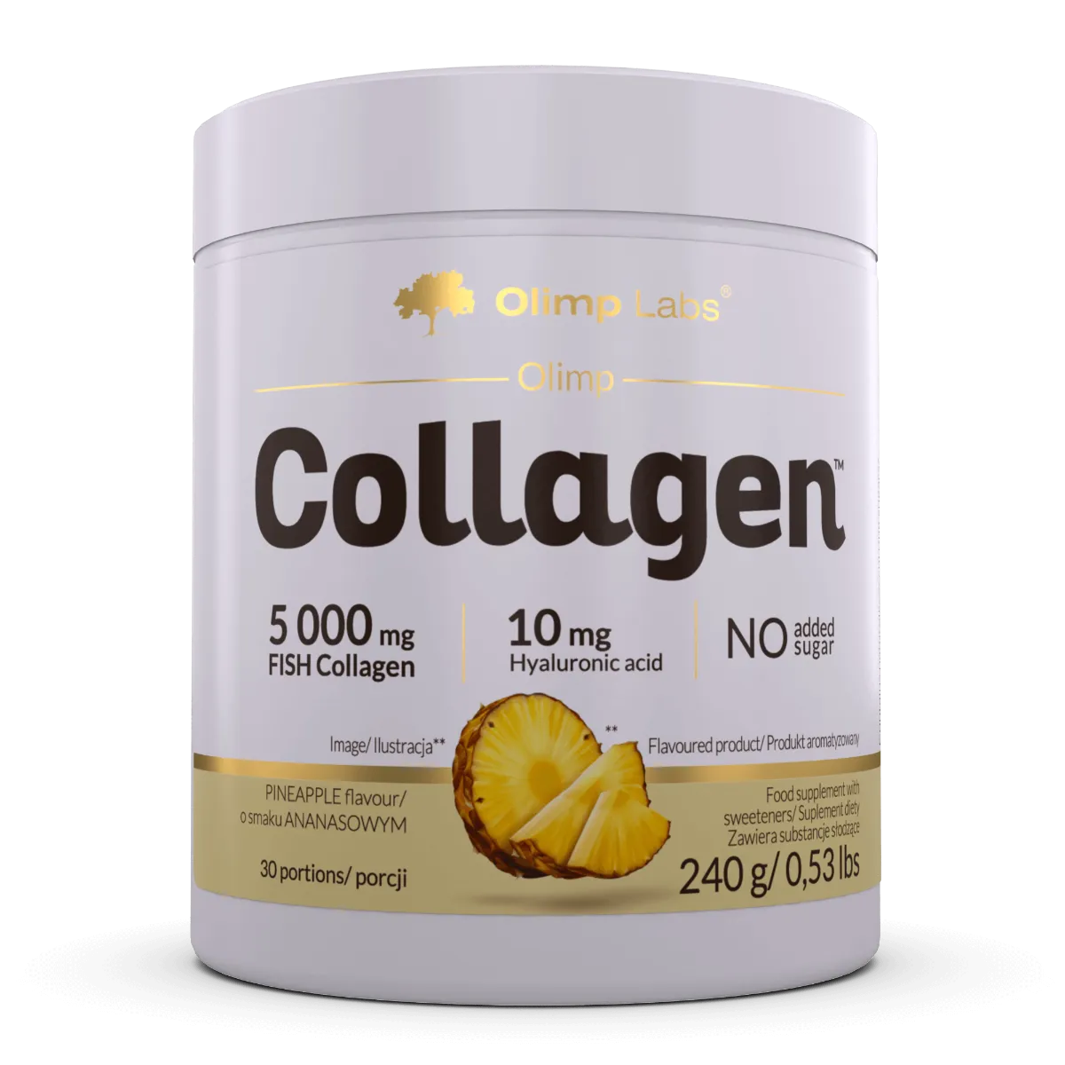 Olimp Collagen, smak ananasowy, 240g