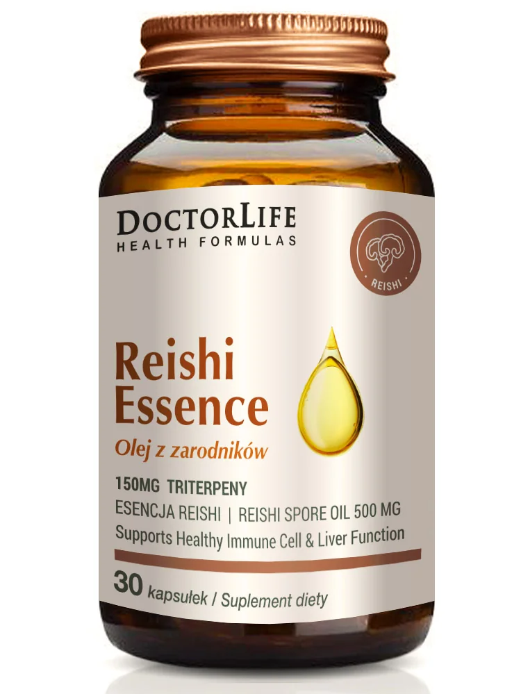 Doctor Life Reishi Essence, 30 kapsułek