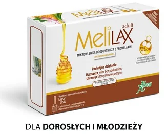 Melilax Adult, mikrowlewka doodbytnicza, 6 sztuk