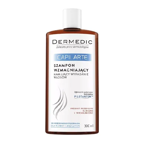 Dermedic Caplilarte, szampon wzmacniający hamujący wypadanie włosów