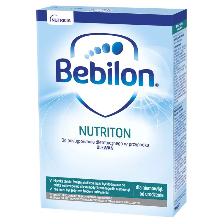 Bebilon Nutriton, preparat zagęszczający przy ulewaniach, 135 g