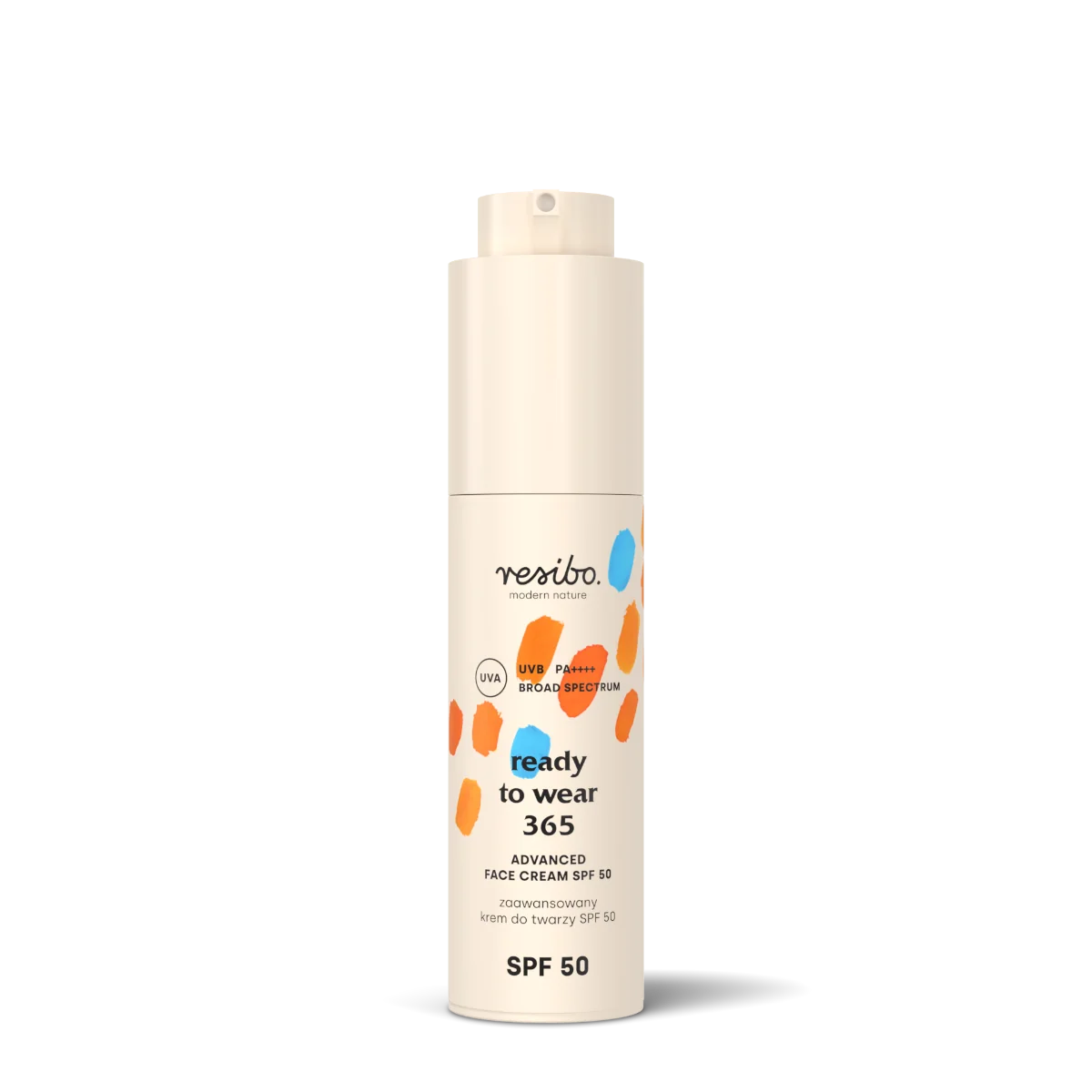 Resibo Ready to Wear 365 zaawansowany krem do twarzy SPF 50, 50 ml