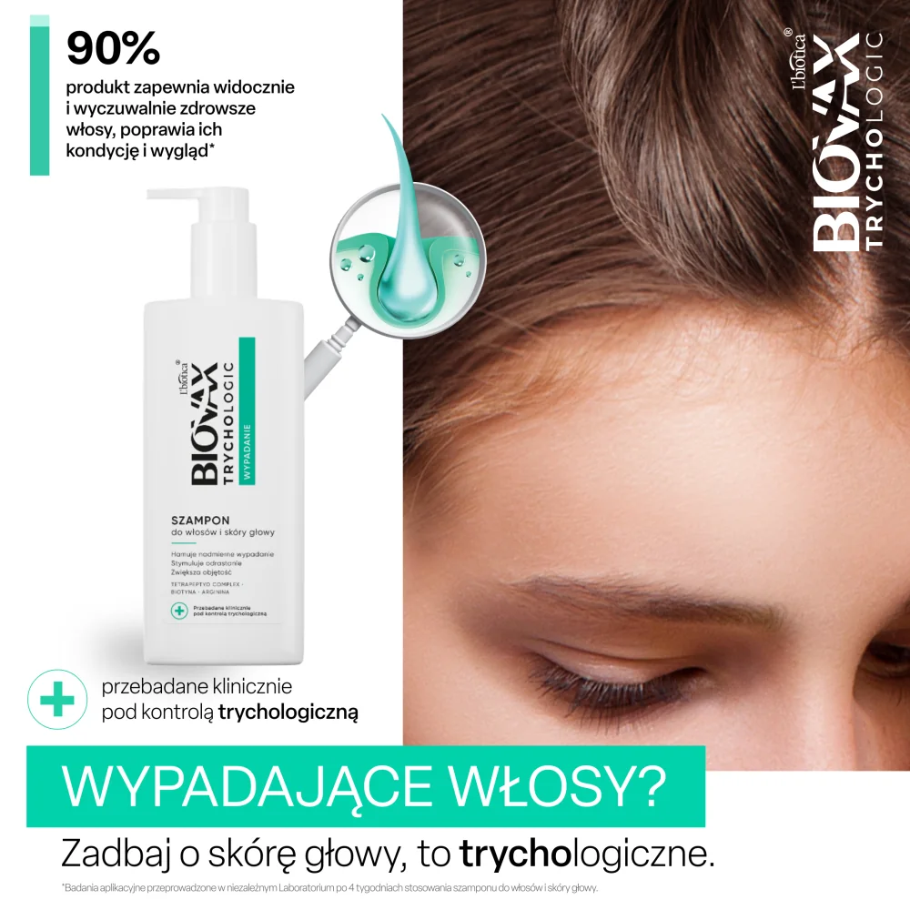 Biovax Trychologic Wypadanie szampon do włosów i do skóry głowy, 200 ml