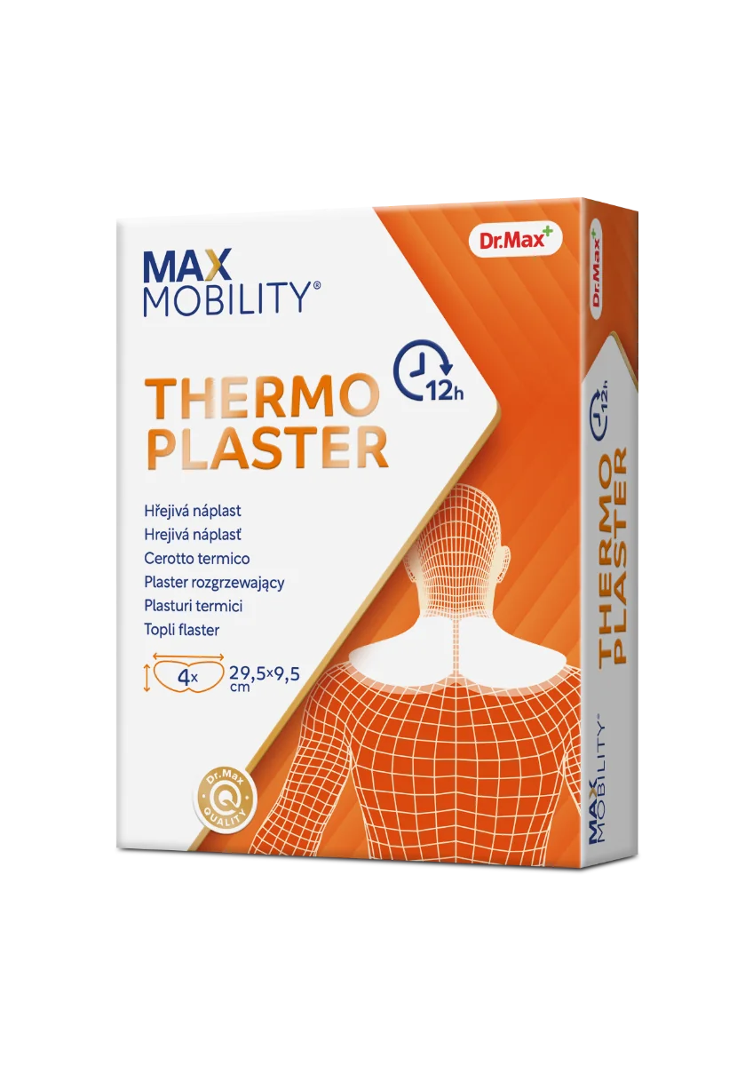 Thermoplaster Dr. Max plaster rozgrzewający, 4 sztuki