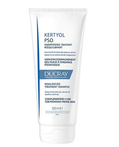 Ducray Kertyol PSO, szampon do skóry skłonnej do łuszczycy, 125 ml