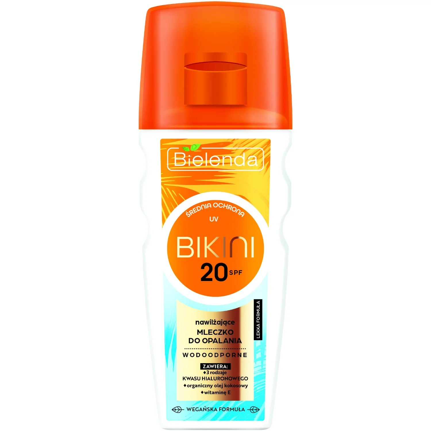 Bielenda Bikini  nawilżające mleczko do opalania SPF20, 175 ml 