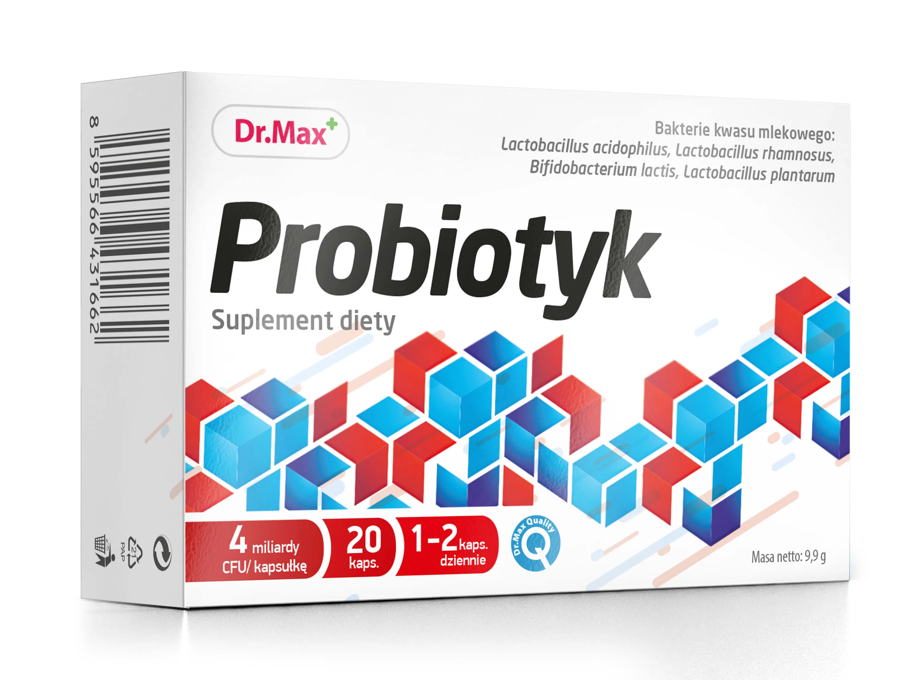 Probiotyk Dr.Max, suplement diety, 20 kapsułek