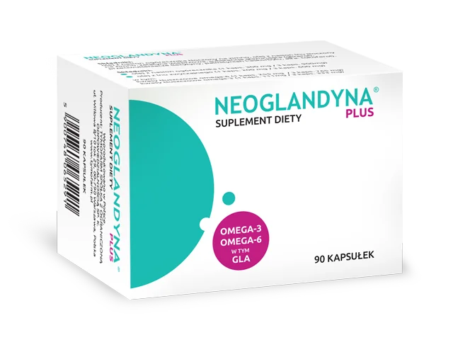 Neoglandyna Plus, suplement diety, 90 kapsułek