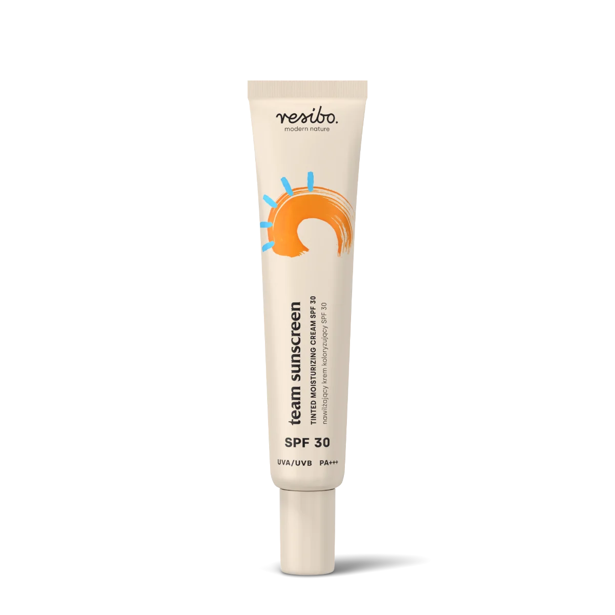 Resibo Team Sunscreen Light Krem nawilżająco-regulujący SPF30 do twarzy, 40ml