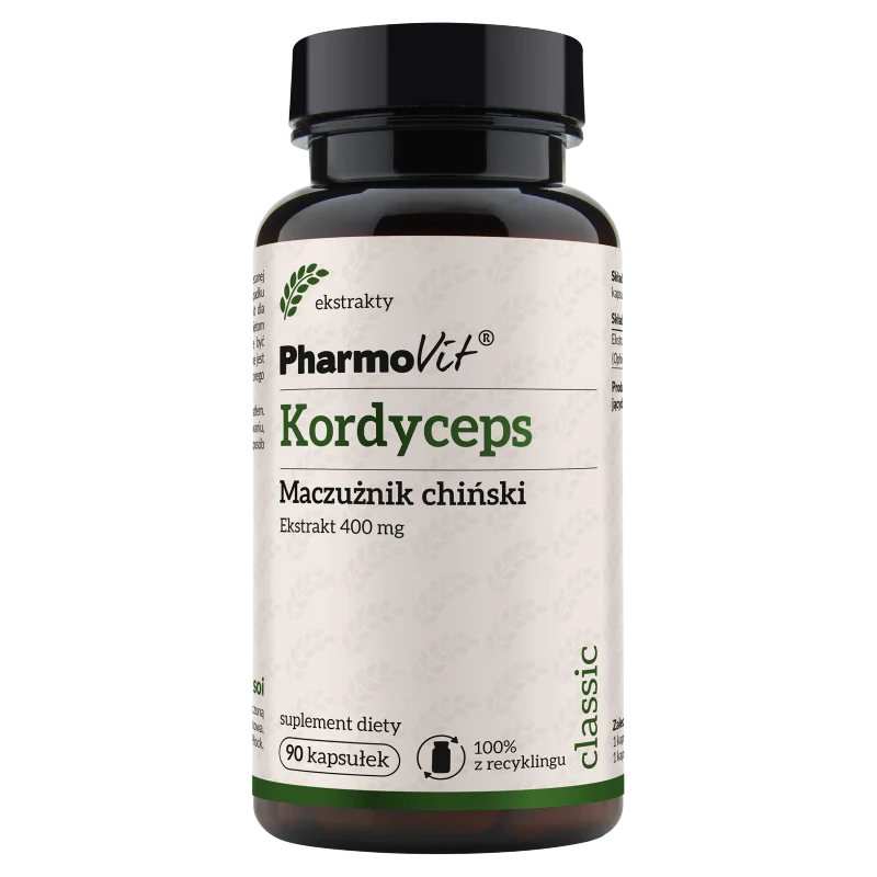 Kordyceps Pharmovit, suplement diety, 90 kapsułek