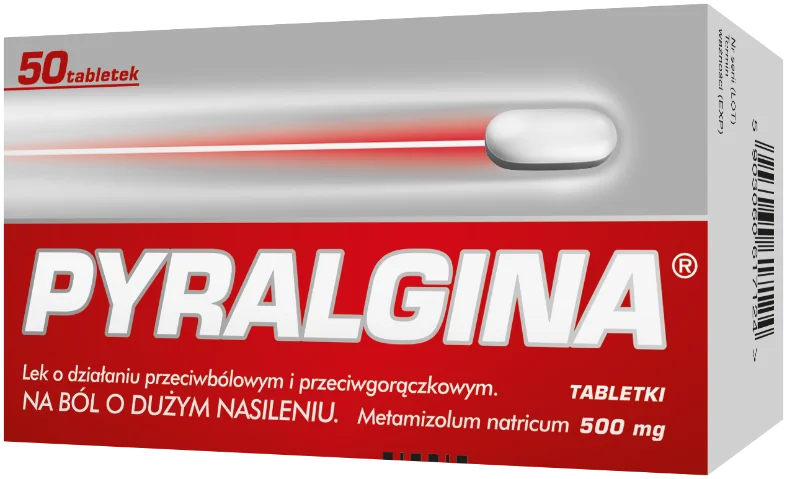 Pyralgina, 500 mg, 50 tabletek