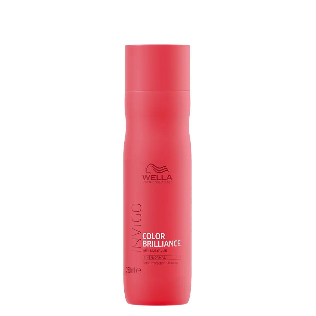 Wella Professionals Invigo Color Brilliance, szampon do włosów cienkich i normalnych chroniący kolor, 250 ml