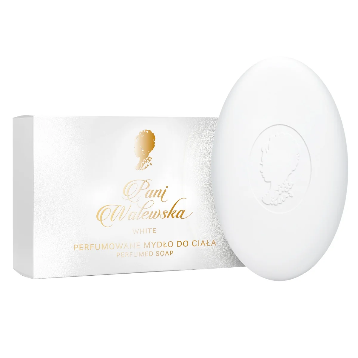 Pani Walewska White, perfumowane mydło do ciała, 100 g