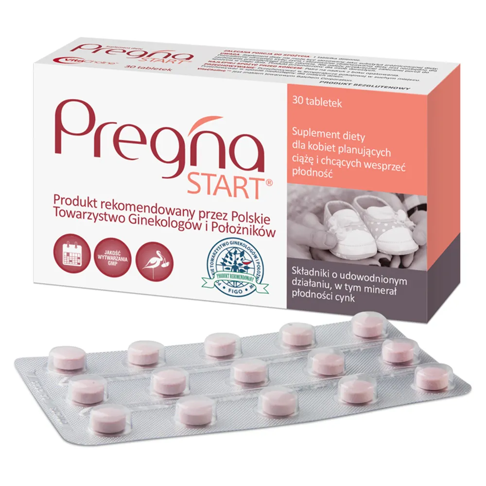 Pregna Start, dla kobiet planujących ciążę, 30 sztuk 