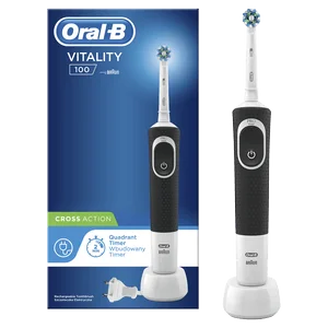 Oral-B Vitality, szczoteczka elektryczna D100, czarna