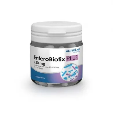 Activlab Pharma EnteroBiotix Plus 250, suplement diety, 10 tabletek