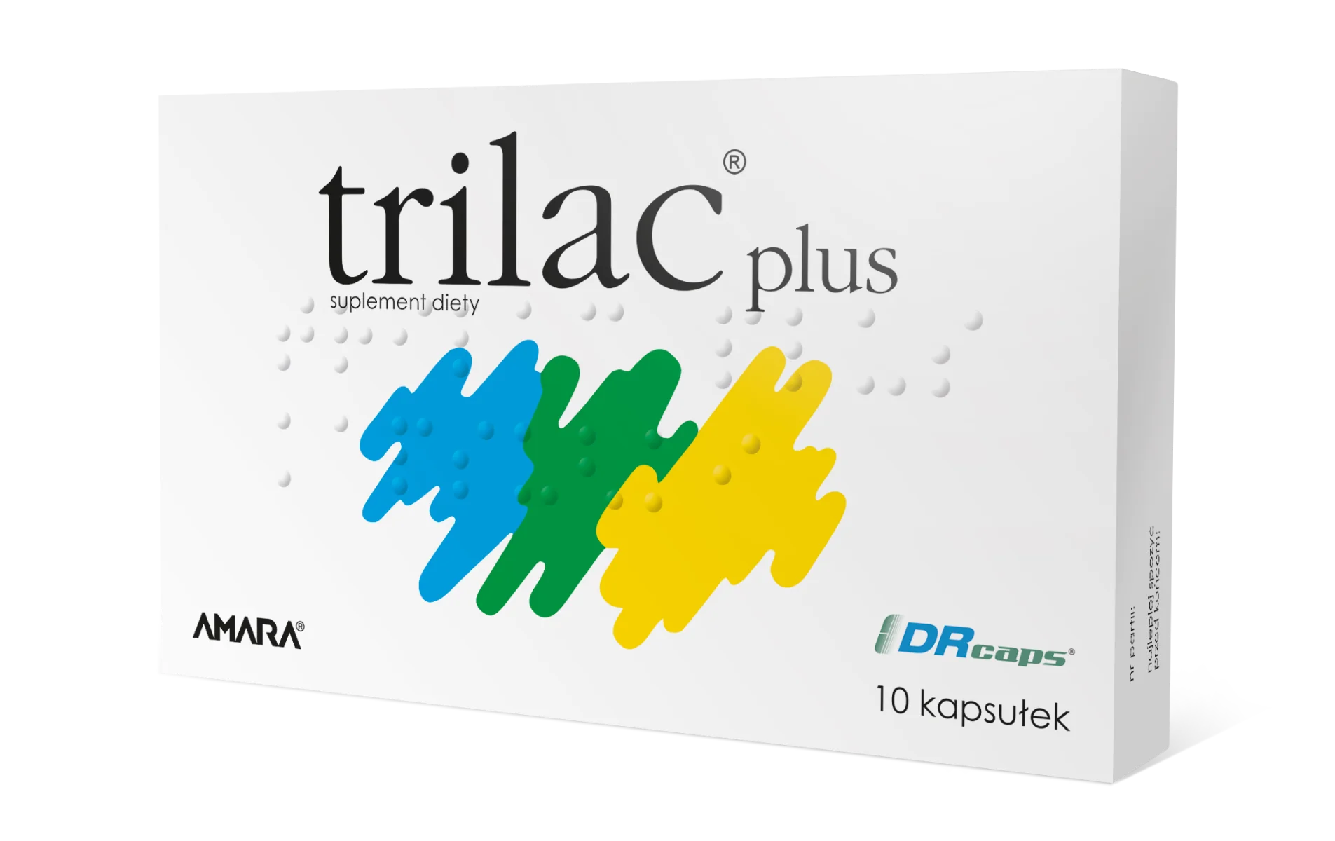 Trilac Plus, suplement diety, 10 kapsułek