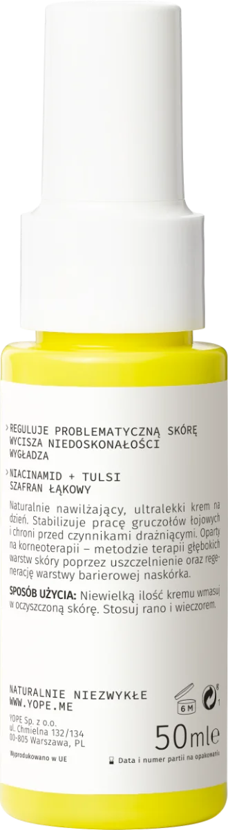 YOPE Skin Progress krem do twarzy korneoterpeutyczny, 50 ml