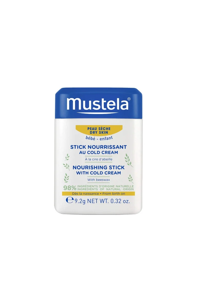 Mustela Bebe, sztyft ochronny z Cold Cream, 9,2 g