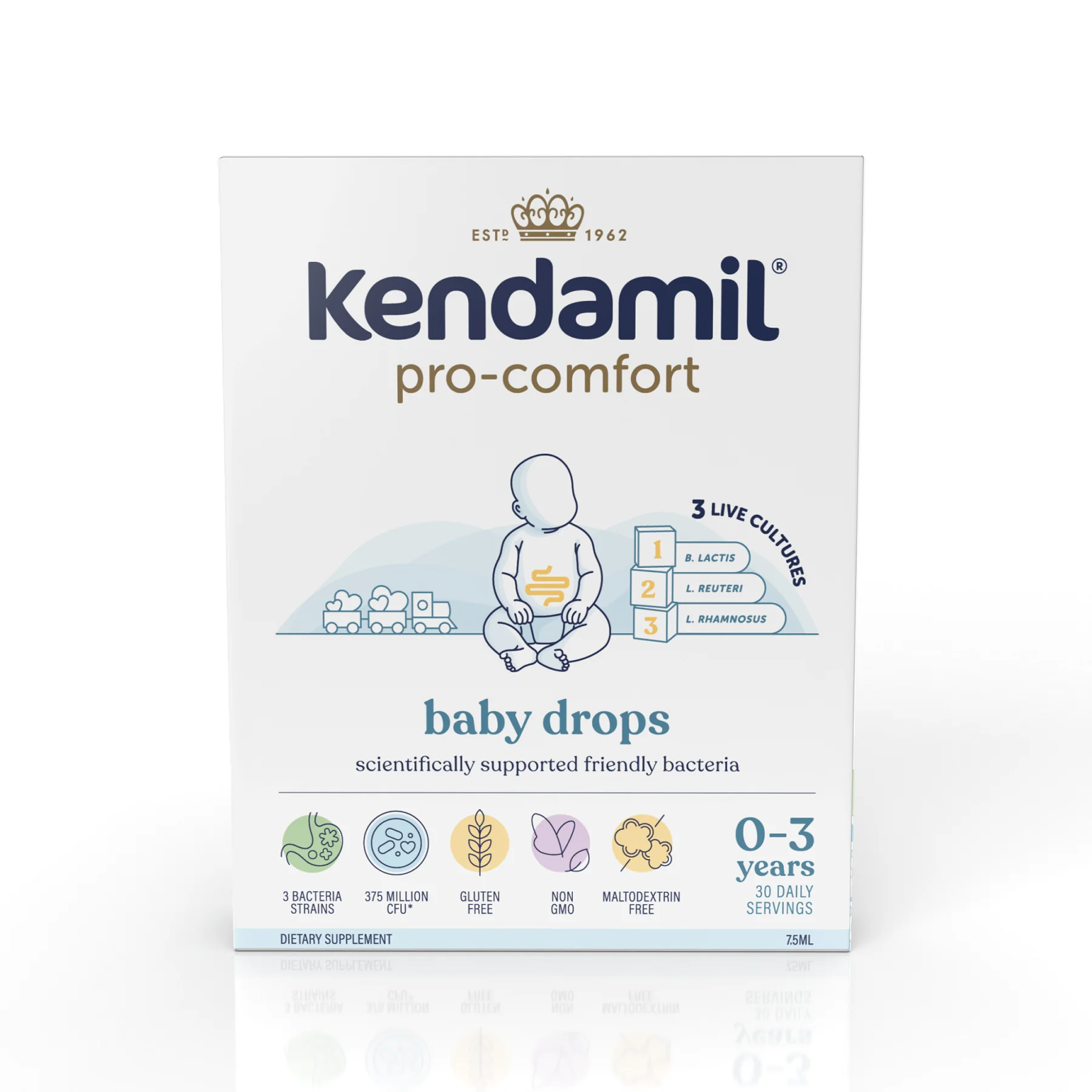 Kendamil pro comfort krople dla dzieci, 7,5 ml