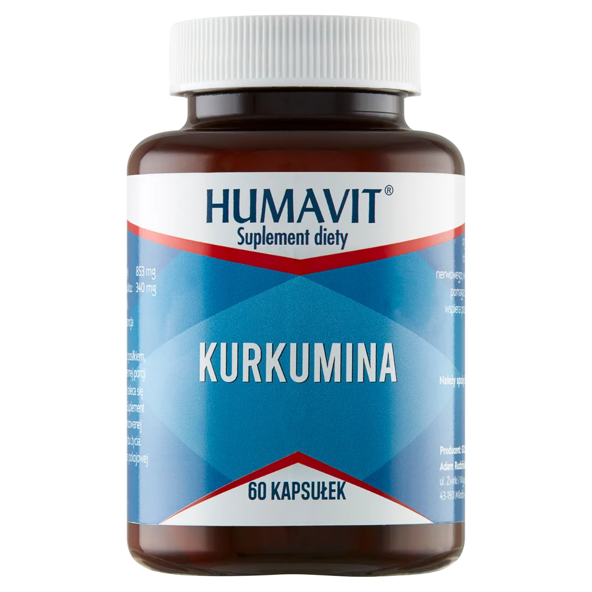 Humavit Kurkumina, 60 kapsułek 