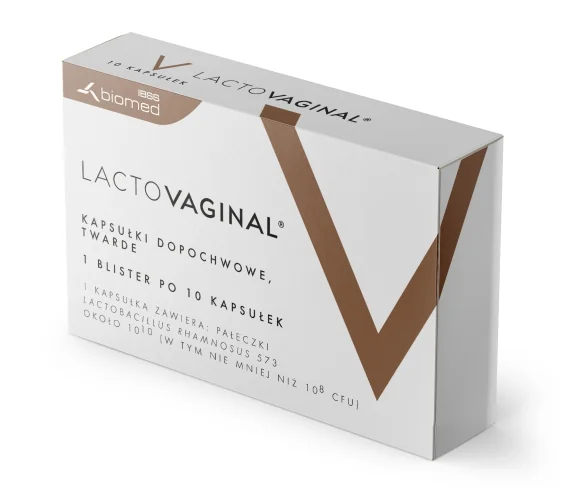 Lactovaginal, 10 kapsułek dopochwowych