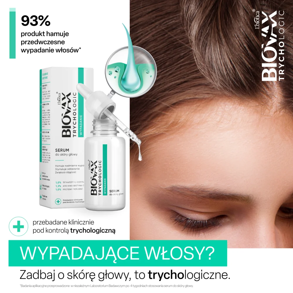 Biovax Trychologic Wypadanie serum do skóry głowy, 50 ml