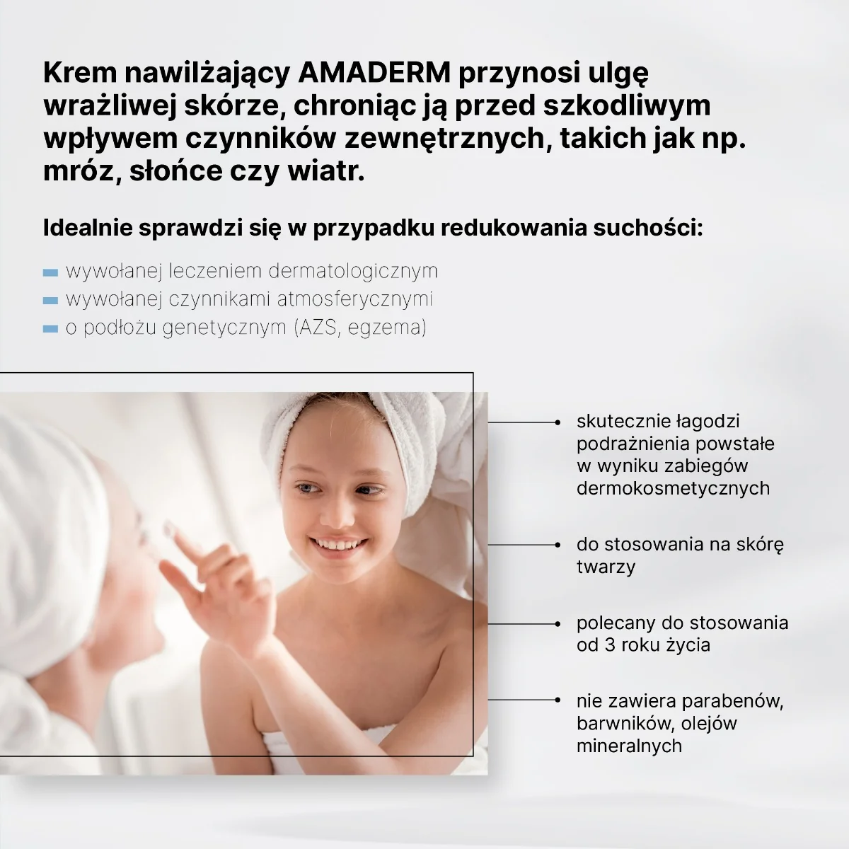 Amaderm krem nawilżający, 50 ml