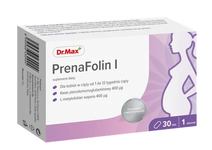 PrenaFolin I Dr. Max, suplement diety, 30 tabletek