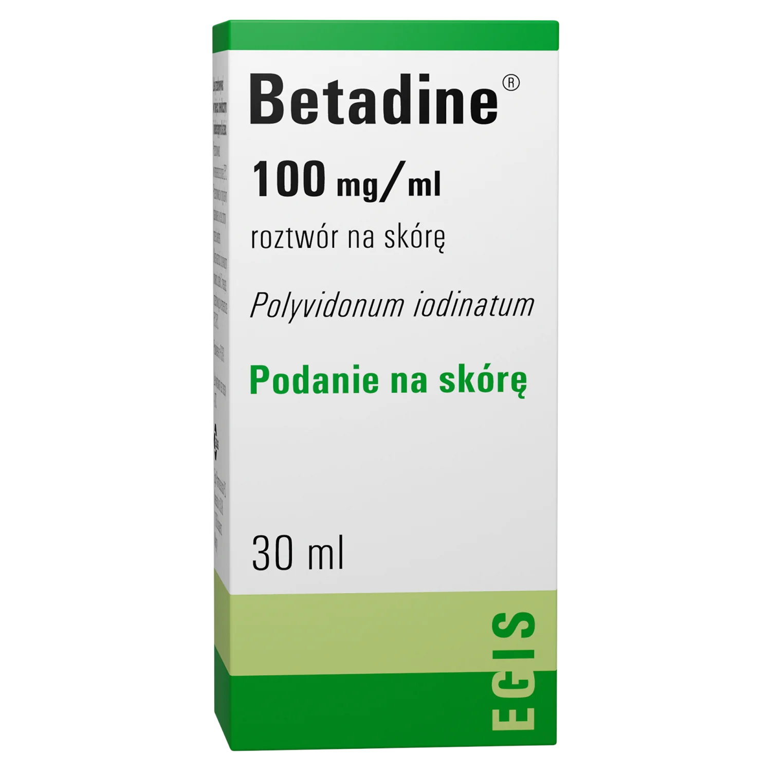 Betadine, 100 mg/ml, roztwór na skórę, 30 ml