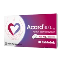 Acard, 300 mg, 10 tabletek