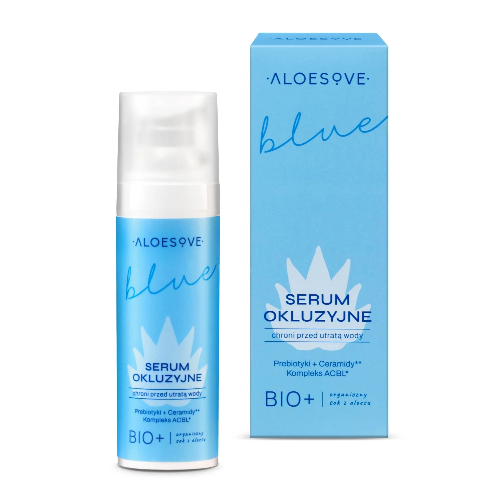 Aloesove Blue, serum okluzyjne do twarzy, 30 ml