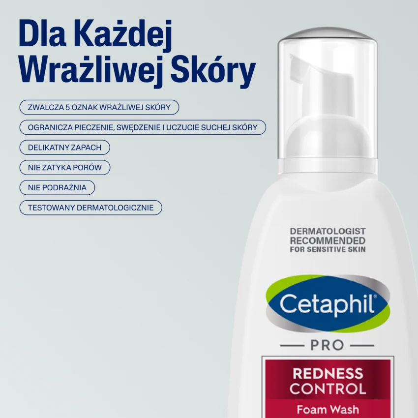 Cetaphil Pro Redness Control pianka do mycia, 236 ml