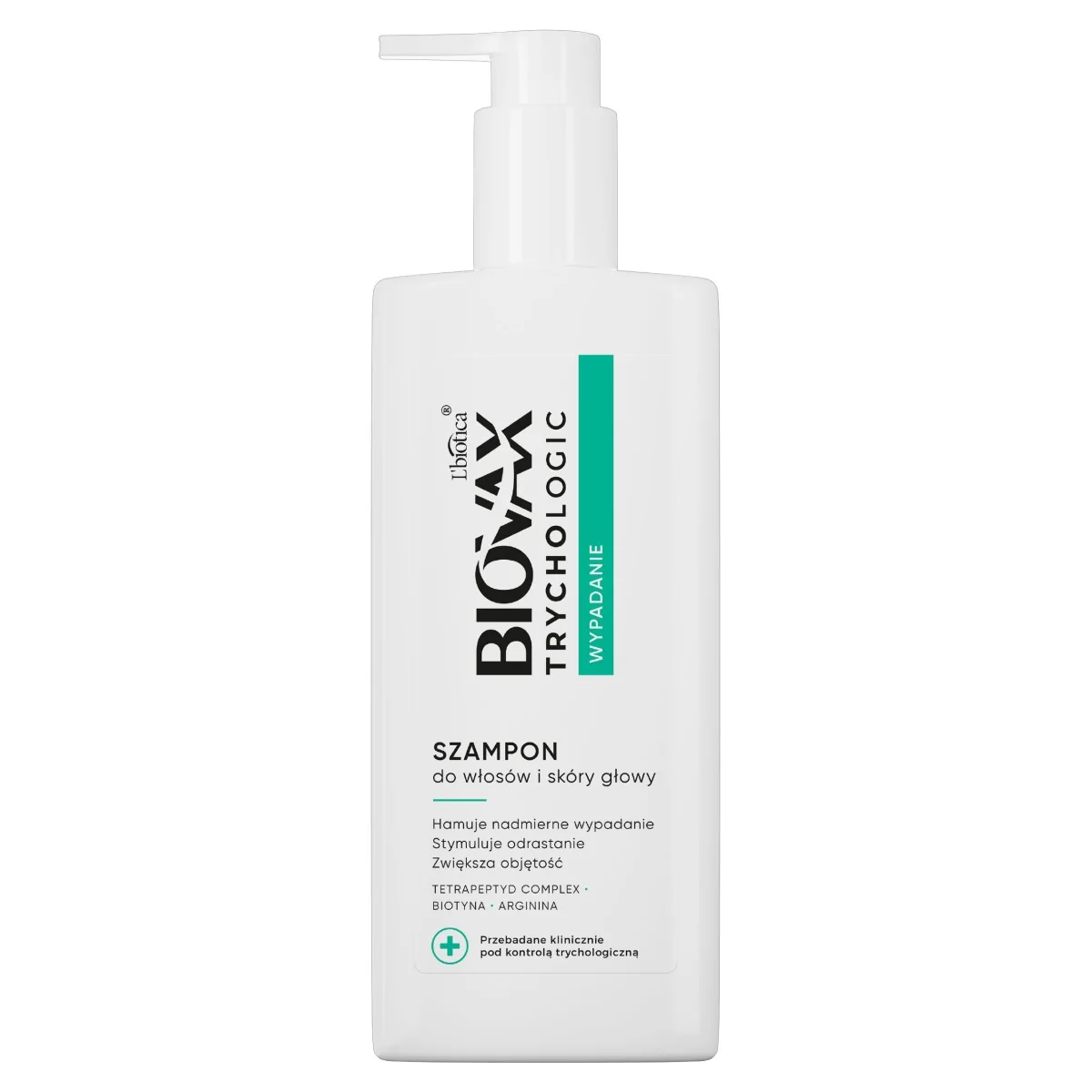 Biovax Trychologic Wypadanie, szampon do włosów i do skóry głowy, 200 ml