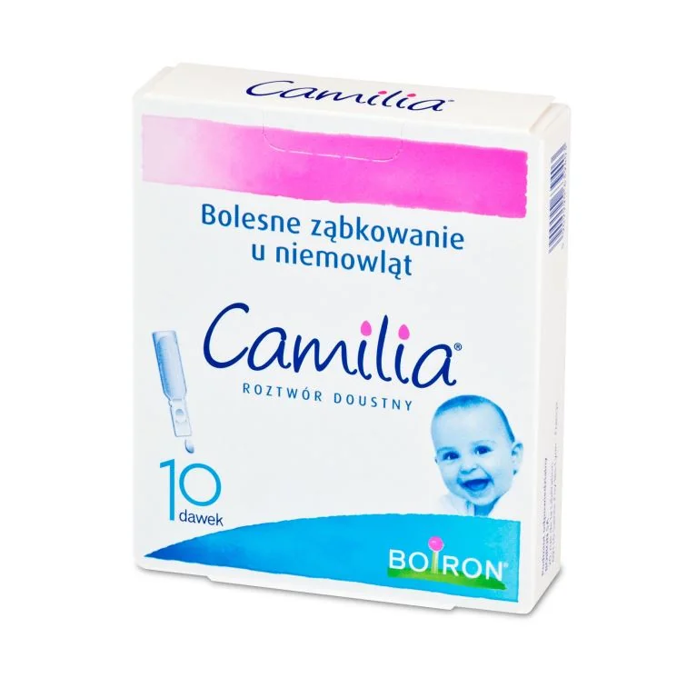 Camilia, roztwór doustny na ząbkowanie, 10 pojemników jednodawkowych po 1 ml