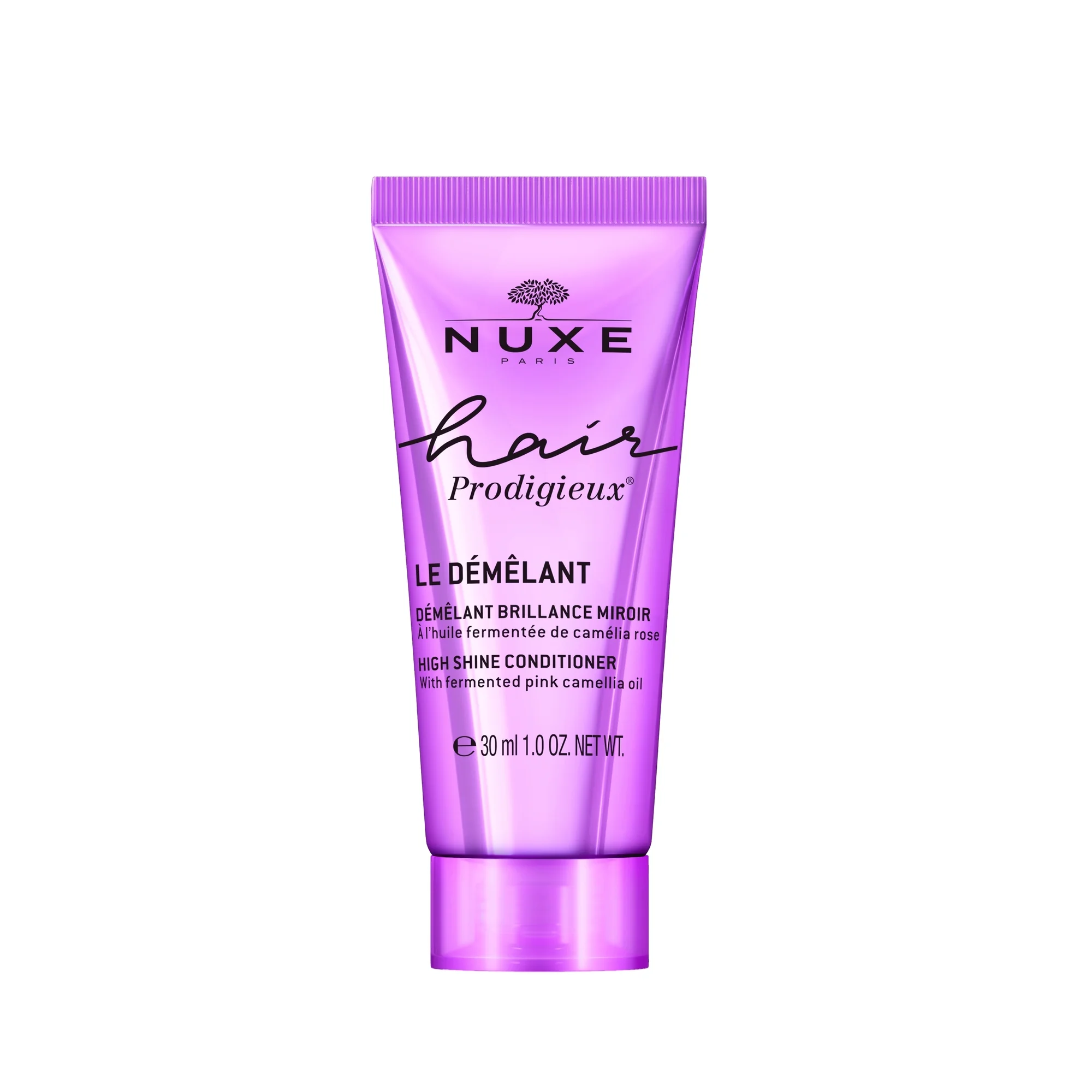 Nuxe Hair Prodigieux zestaw w kosmetyczce odżywka nabłyszczająca, 30 ml + maska odżywiająca, 30 ml + szampon nabłyszczający, 50 ml