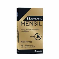 Tadalafil Mensil, 10 mg, 2 tabletki powlekane