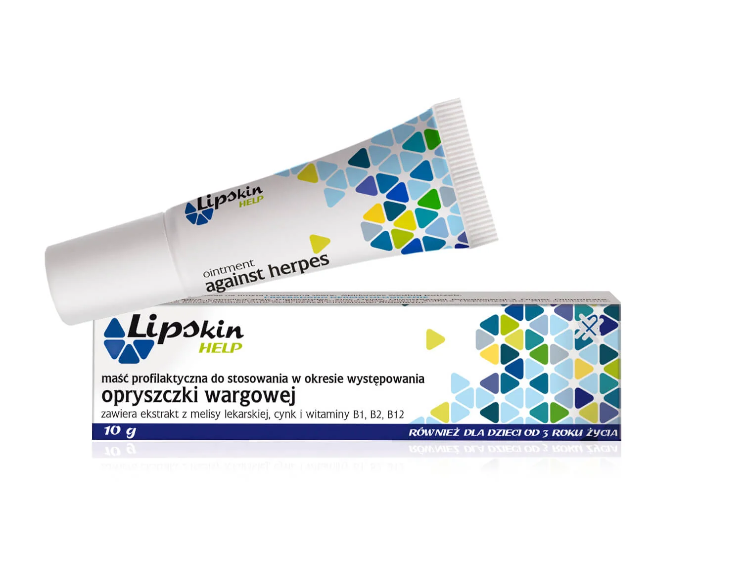 Lipskin Help, maść do stosowania w okresie występowania opryszczki wargowej, 10 g