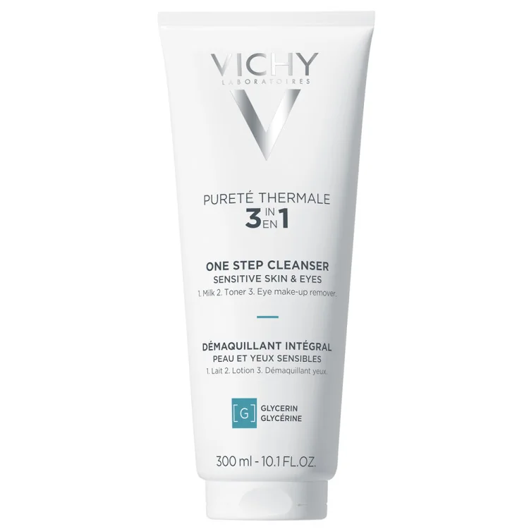 Vichy Laboratoires Purete Thermale 3w1 preparat do demakijażu twarzy i oczu, skóra wrażliwa, 300ml