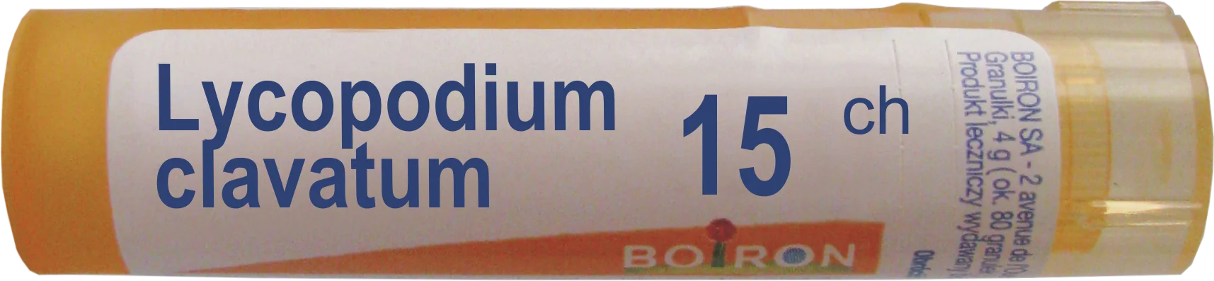 Boiron Lycopodium clavatum 15 CH, granulki, 4 g