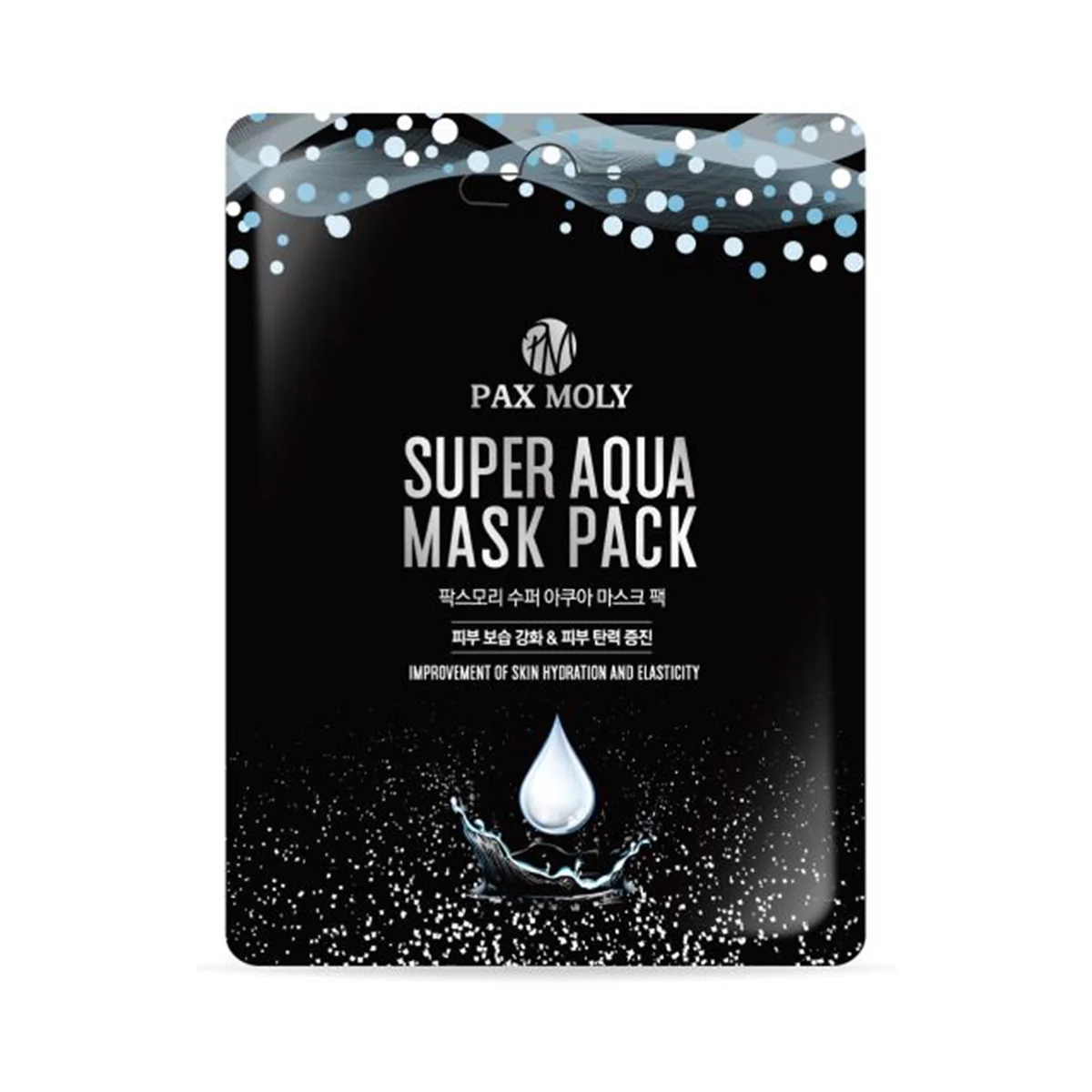 Pax Moly Super Aqua Mask Pack, maska w płachcie z kwasem hialuronowym, 25 ml