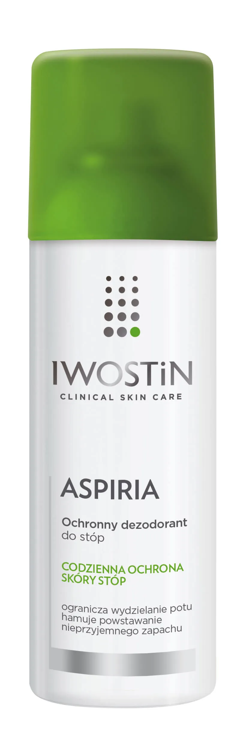 Iwostin Aspiria, ochronny dezodorant do stóp, 150 ml