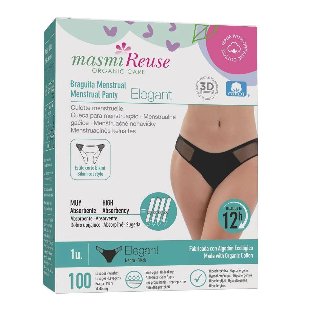 Masmi, majtki menstruacyjne Elegant rozmiar XL, 1 szt.