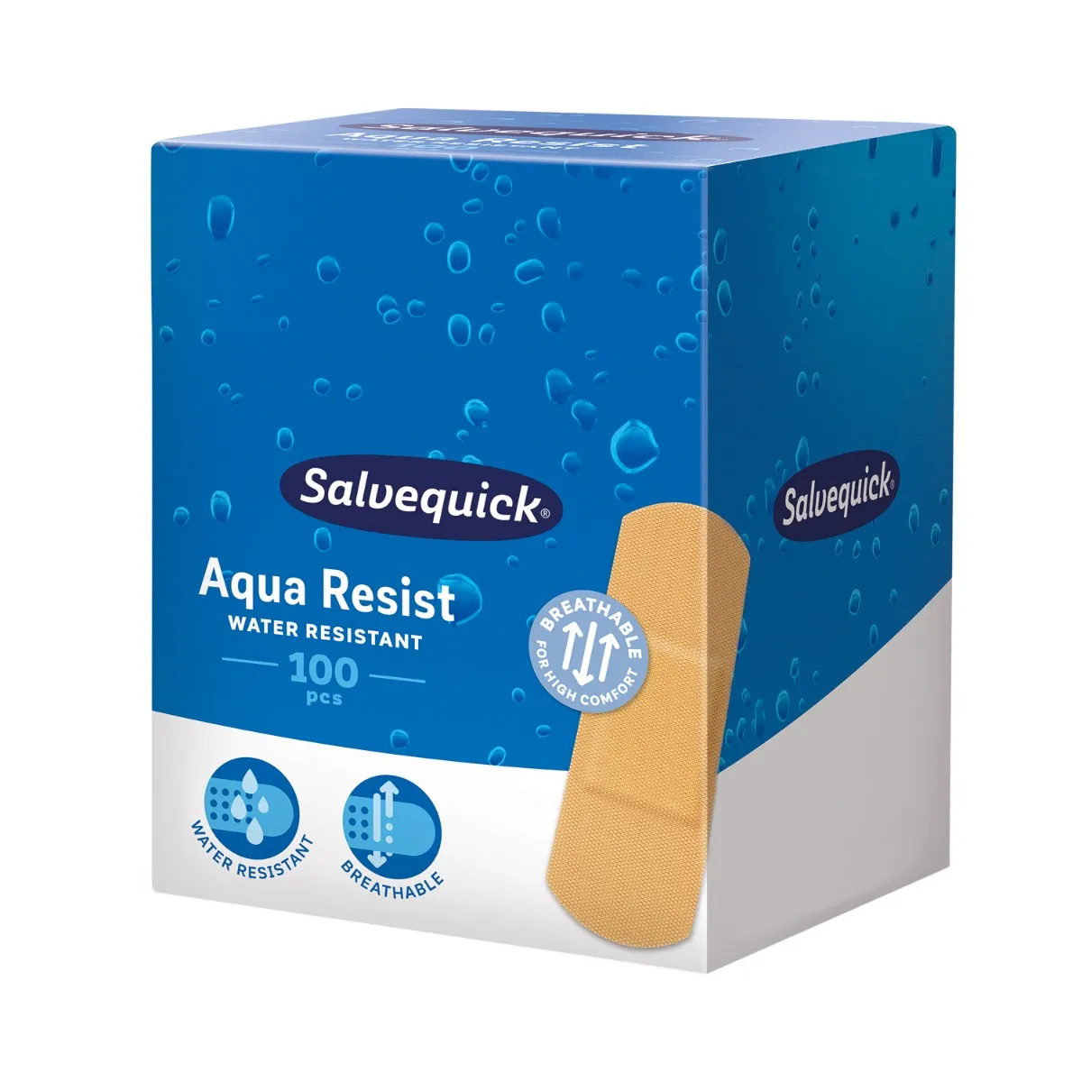 Salvequick Aqua Resist plastry wodoodporne rozmiar L, 100 sztuk