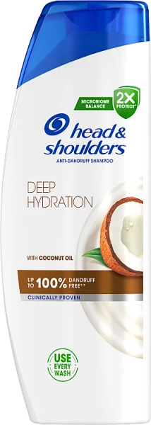 Head & Shoulders Deep Hydration, szampon przeciwłupieżowy, 500 ml