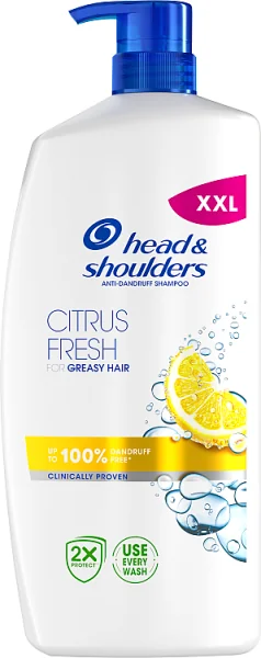 Head & Shoulders Citrus Fresh, szampon przeciwłupieżowy, 800 ml (z pompką)