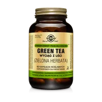 Solgar Green Tea Zielona Herbata, suplement diety, 60 kapsułek