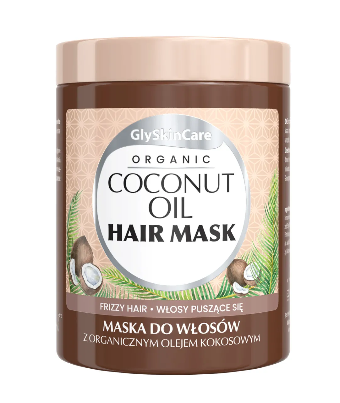 Glyskincare Maska Do Włosów z Olejem Kokosowym, 300 ml