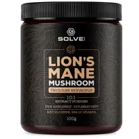 Solve Labs Lion’s Mane Mushroom naturalny ekstrakt 10:1 z soplówki jeżowatej, 100 g